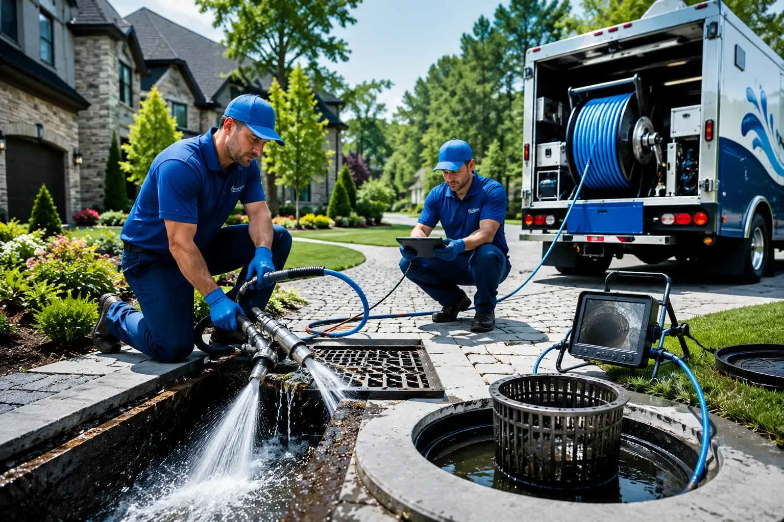 Local outdoor drain cleaning professionals in South Bend, WA